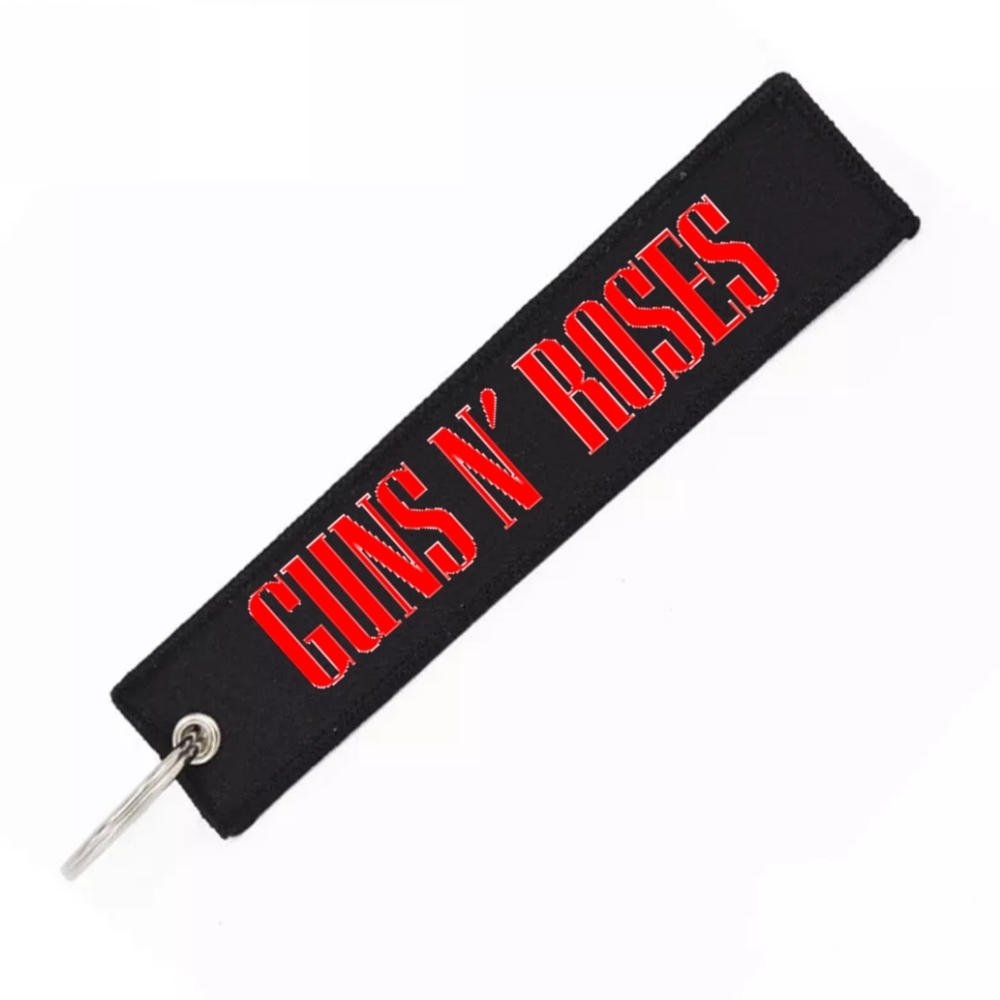 Music lovers Keychain tag keytag Guns n Roses ACDC SAVAGE